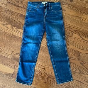 Madewell Midrise Stove Pipe Jeans